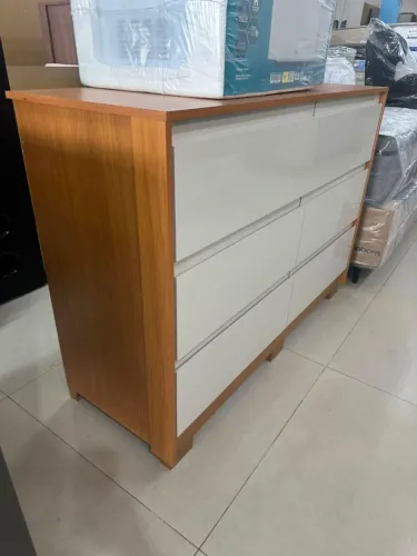 CÔMODA RAVENA 6 GAVETAS NOVOS NA CAIXA FAZEMOS A ENTREGA GRÁTIS LIGAÇÃO OU WHATSAPP
