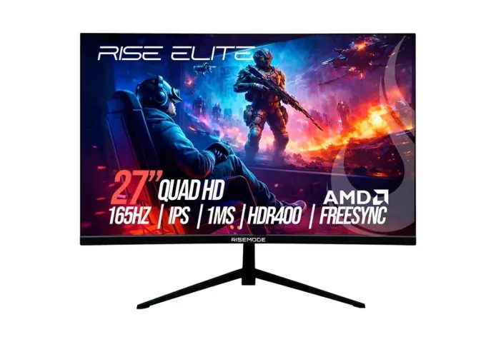 Monitor Gamer Rise Mode 27", 2k QHD, 165Hz, 1ms, IPS