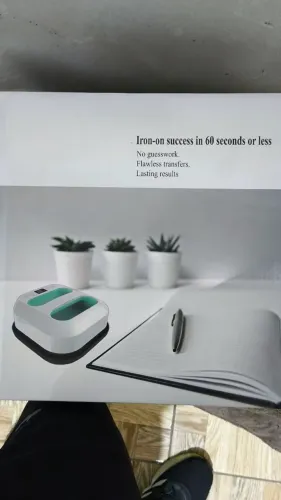 Prensa térmica 23x23 nova (nunca usada)