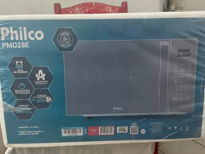 Micro-ondas Philco PMO28E 25 Litros Novo na Caixa