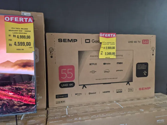 Tv semp 55  4k