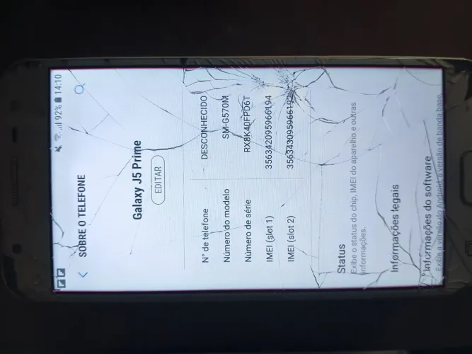 Vendo celular j5 prime