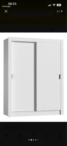 Guarda-roupa Madesa 2 portas