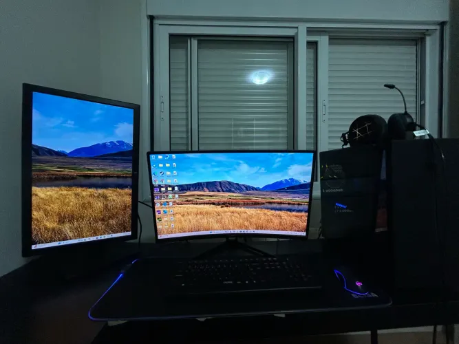 Pc gamer completo (C/ Monitores, RTX 3050, I3 10100f)