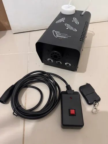 Máquina Fumaça 600w Led Rgb S/fio Controle