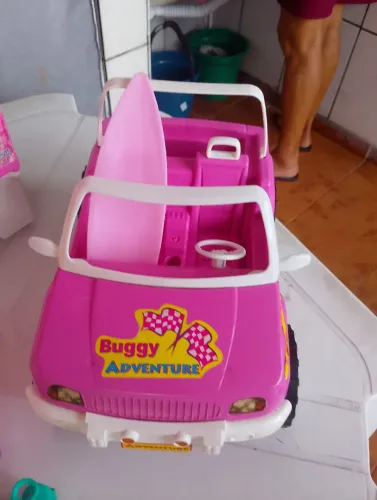 Carro de boneca barbie