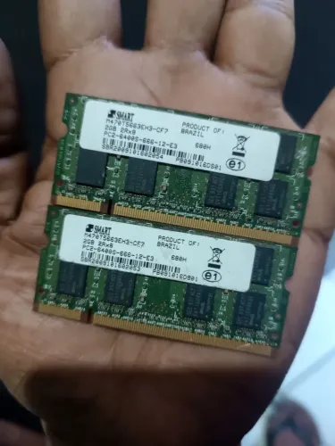 4 GB DDR 2 pra notebook 