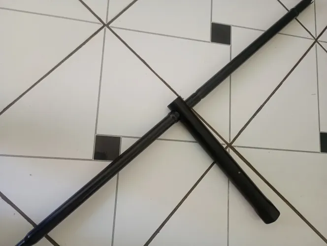 Chave de Roda Tubular M22 em T - 3 Peças