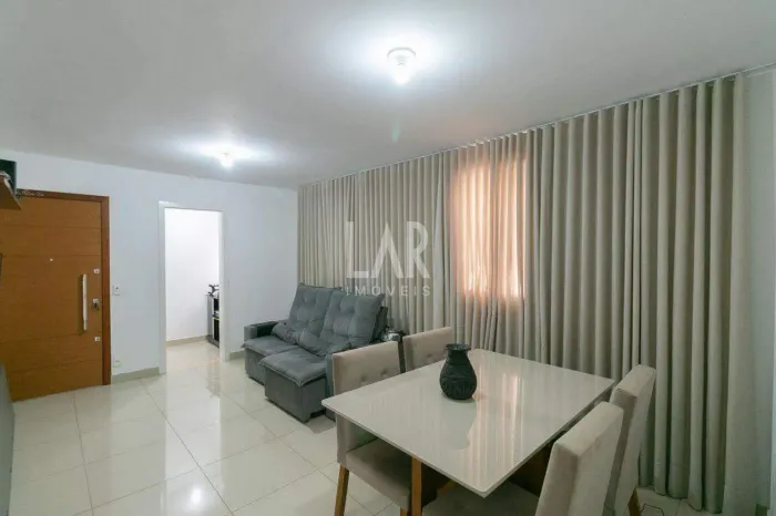 Apartamento para aluguel, 3 quartos, 1 suíte, 1 vaga, Santa Rosa - Belo Horizonte/MG