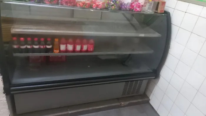 Freezer horizontal  expositor frete toda em vidro!