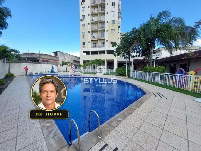 Apartamento Moderno em Cascadura com Lazer Completo e Varanda! M90J