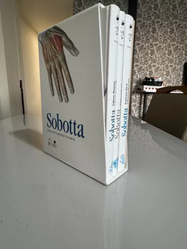 Livros Anatomia Sobotta-Edição atual.Perfeito estado!