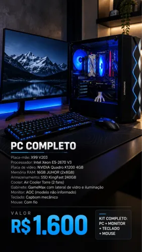 PC COMPLETO BARATO