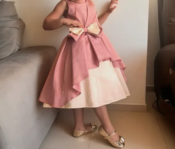Vestido de festa infantil