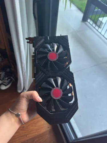 RX 590 Fat Boy GPU placa de vídeo 