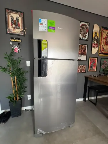 Geladeira Cônsul 412L CRM50 - NOVA SEM USO NO PLASTICO
