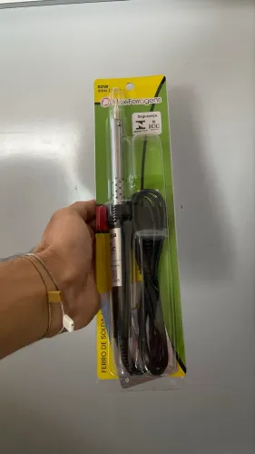 Ferro de Solda 60W 220V - Novo e Lacrado