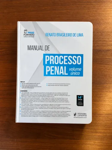 Manual de Processo Penal - Renato Brasileiro de Lima | 14ª edição
