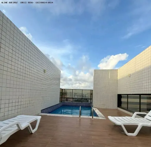 Apartamento 2 Quartos para Venda em Maceió, Jatiúca, 2 dormitórios, 1 suíte, 1 banheiro, 1