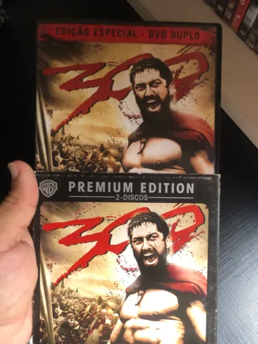 DVD 300 edição dupla com luva