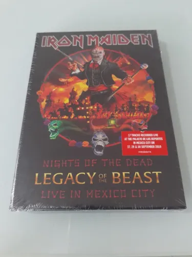 Iron Maiden Nights Of The Dead Legacy Of The Beast Deluxe Live in Mexico City