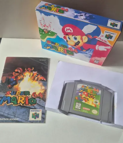 Super Mario 64 Nintendo 64 original n64