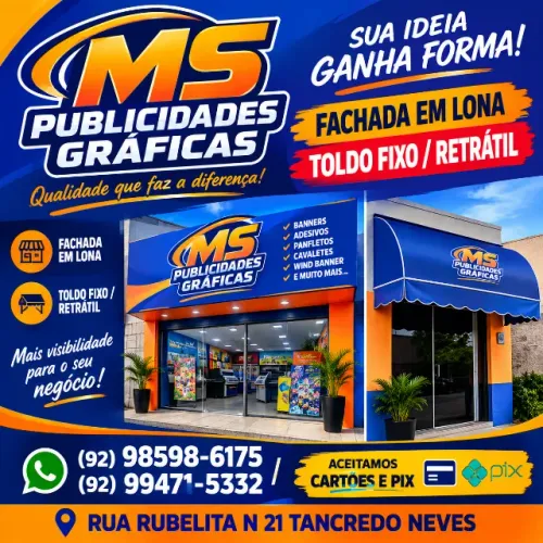 FACHADA E TOLDOS