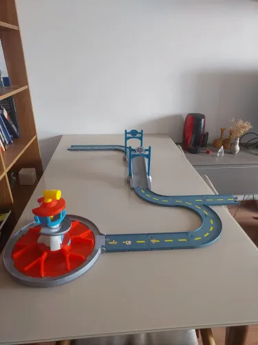 Patrulha Canina pista completa com torre de comando 