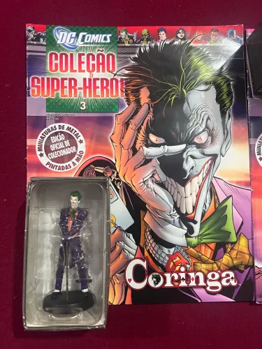 Boneco Eaglemoss coringa 