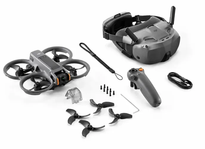 Drone dji avata 2 fly smart combo 1 bateria
