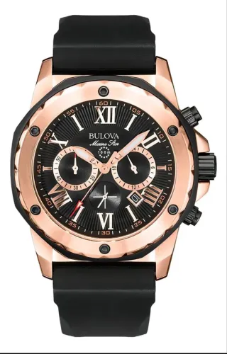 Relógio bulova Marine star lindo