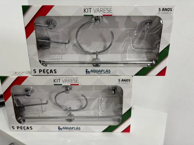 Kit para banheiro novo Aquaplas