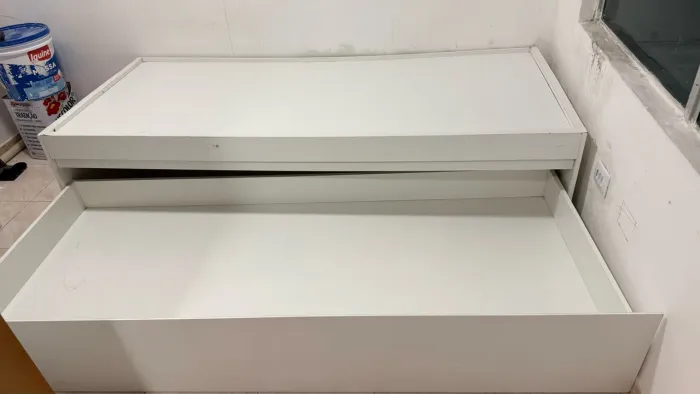 Cama solteiro com auxiliar 100% MDF