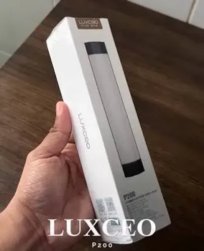 Bastão De Led Luxceo P200 Fotografia Rgb Powerbank Cor da estrutura Preto 5V
