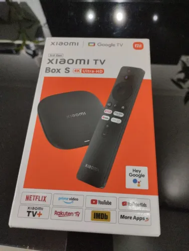 Comprada recentemente xiaomi tv box s 3 geração