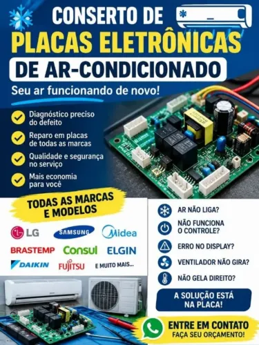 Conserto De Placas De Ar Condicionado