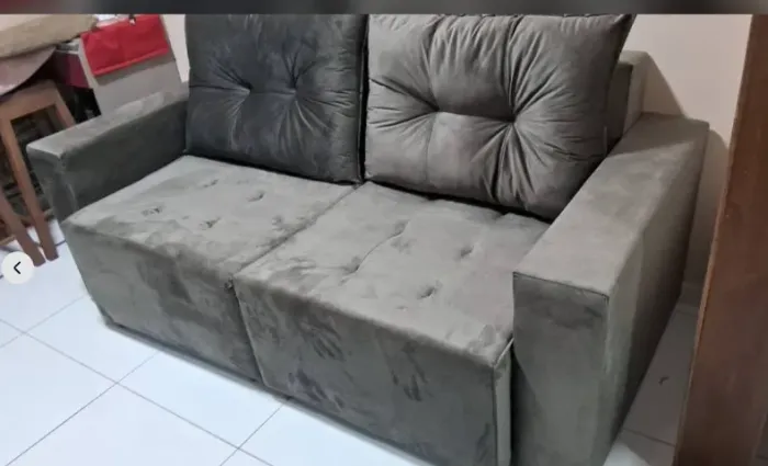 Sofá direto de fábrica, variedade de modelos e tamanhos, trabalhamos com material Suede,