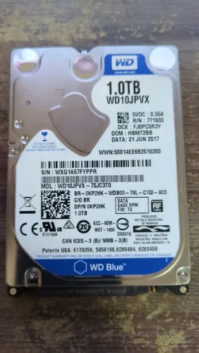 HD Notebook WD 1TB