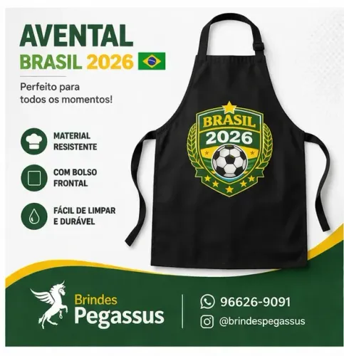 Avental Copa do Mundo Personalizado