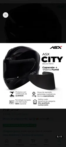 Capacete de qualidade e original
