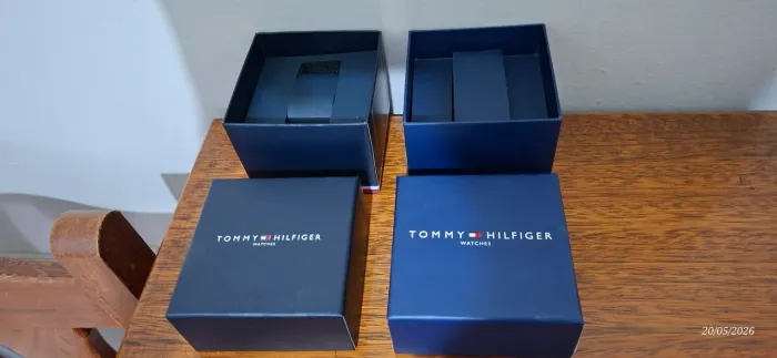 2 estojos originais para relógio Tommy Hilfiger