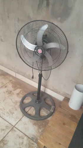 Ventilador com capacitor queimado só trocar