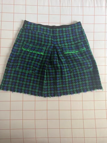 Mini-saia flanelada
