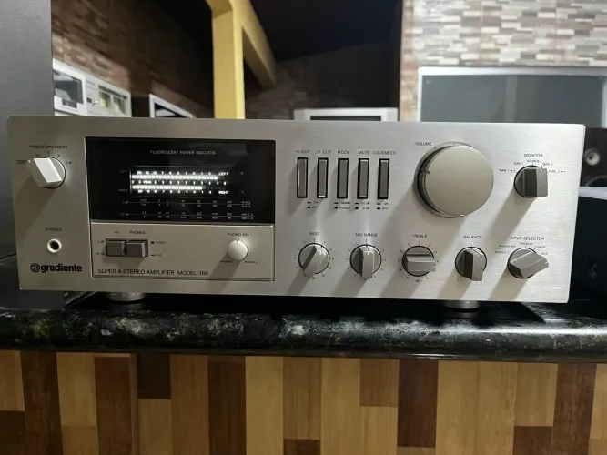 Amplificador Integrado Gradiente Model 366 - Lindíssimo e Revisado!!!