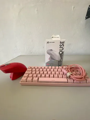 Kit mouse e teclado, pra sair rápido 