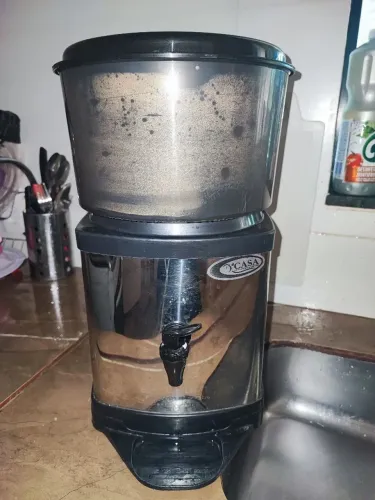 Bebedouro filtro base de barro completo ( só trocar a vela) 