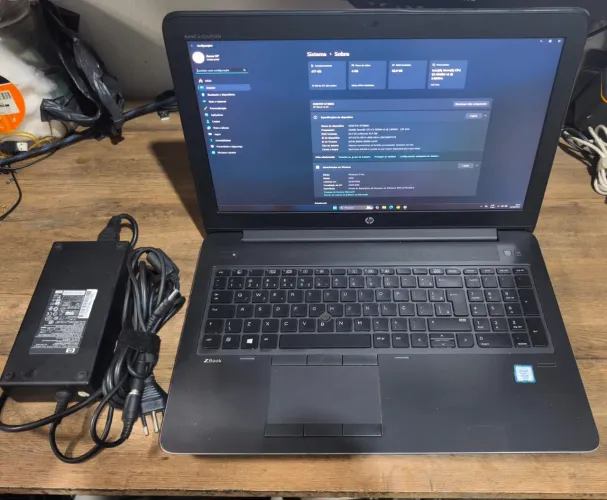 Notebook HP Zbook 15 G3 Xeon E3-1505M v5 / 32 GB Ram / 500 GB SsD / 4 GB Placa / 2 Hrs Bat