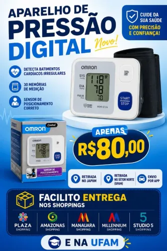 Aparelho de Pressão Digital 