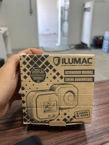 ? ACIONADOR MANUAL DE INCÊNDIO ILUMAC - NOVO! ?
