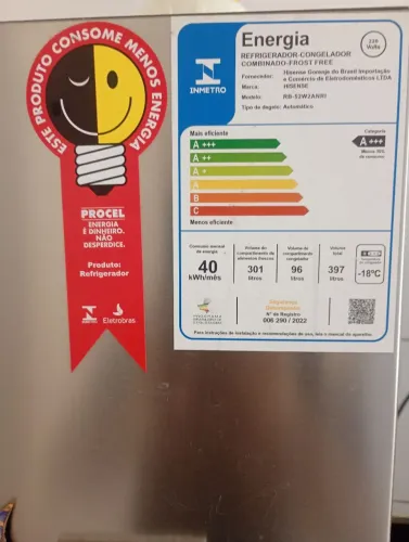 Geladeira inverter Hisense